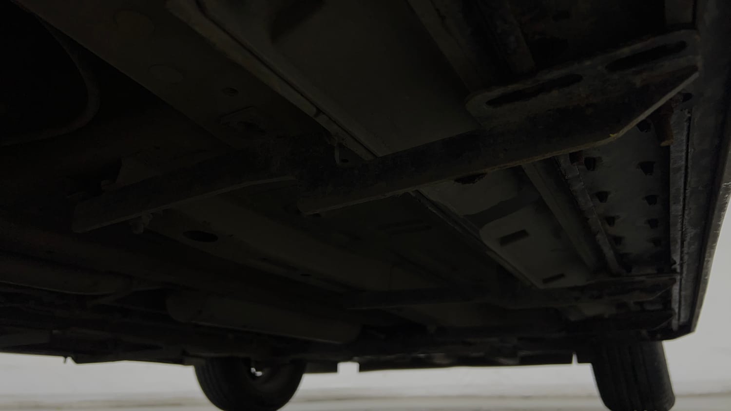 Used 2023 Tata Punch Creative Dual Tone AMT Sunroof Petrol Automatic extra REAR RIGHT UNDERBODY VIEW