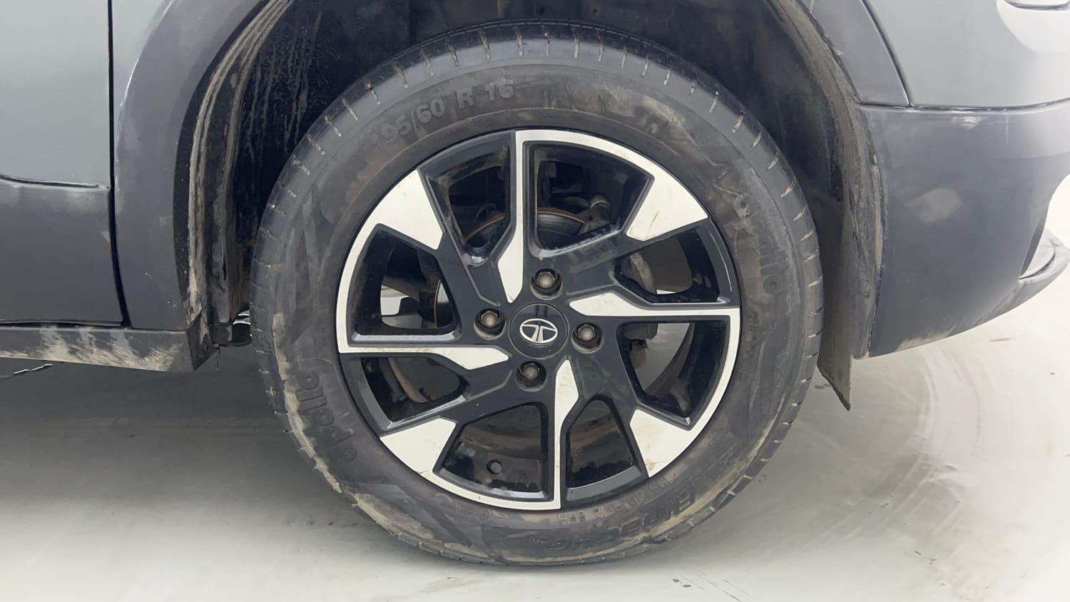 Used 2023 Tata Punch Creative AMT Petrol Automatic tyres RIGHT FRONT TYRE RIM VIEW