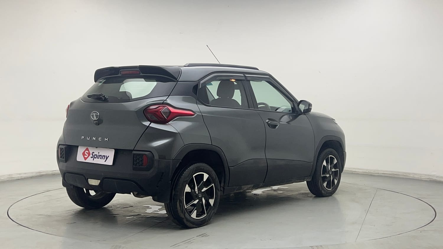 Used 2023 Tata Punch Creative AMT Petrol Automatic exterior RIGHT REAR CORNER VIEW