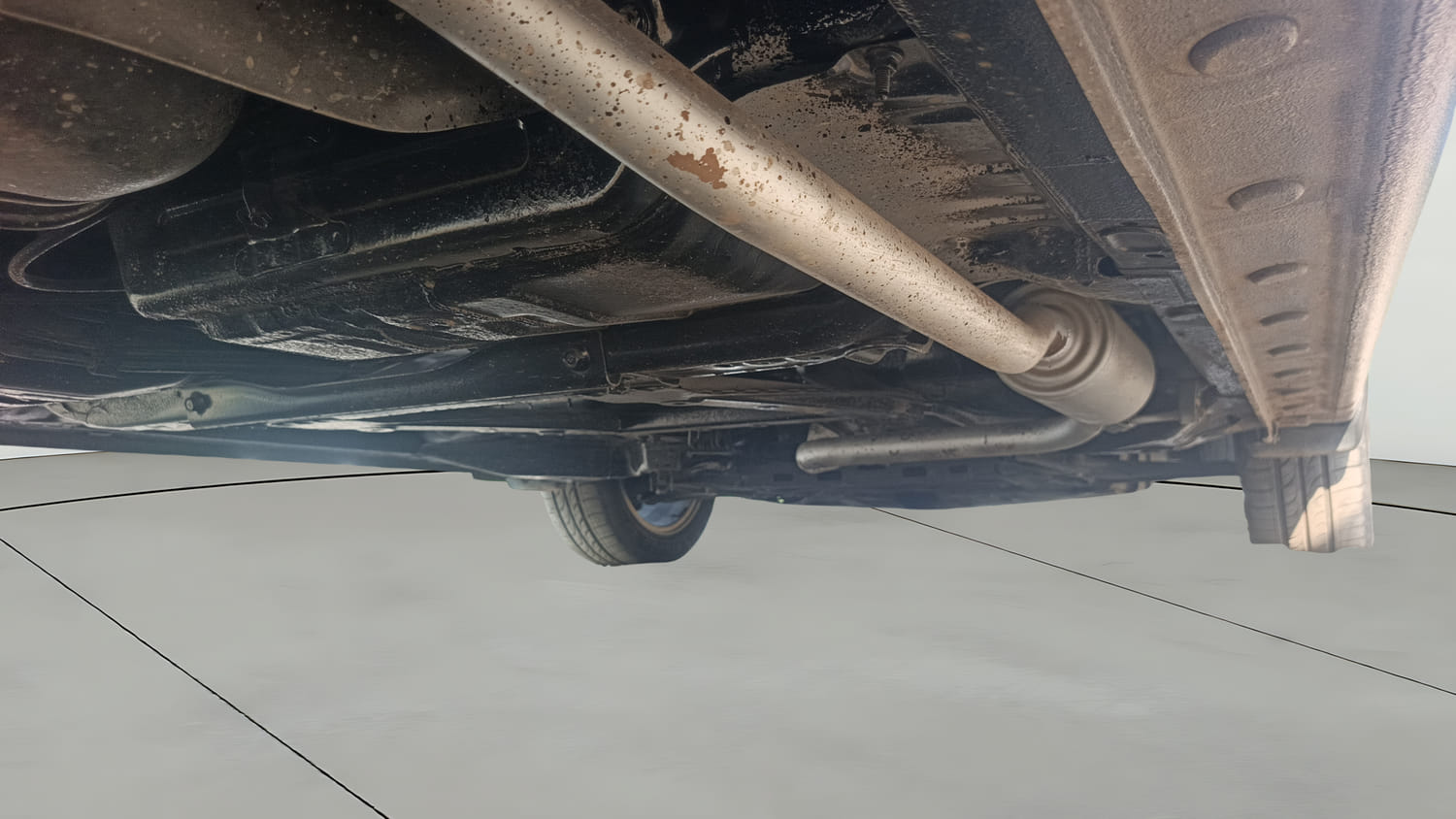 Used 2023 Honda City ZX Petrol Petrol Manual extra REAR RIGHT UNDERBODY VIEW