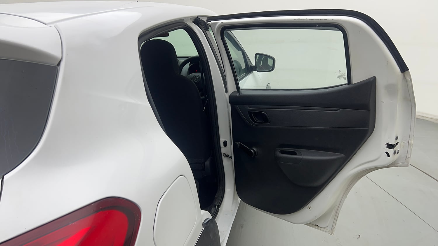 Used 2016 Renault Kwid RXT Petrol Manual interior RIGHT REAR DOOR OPEN VIEW