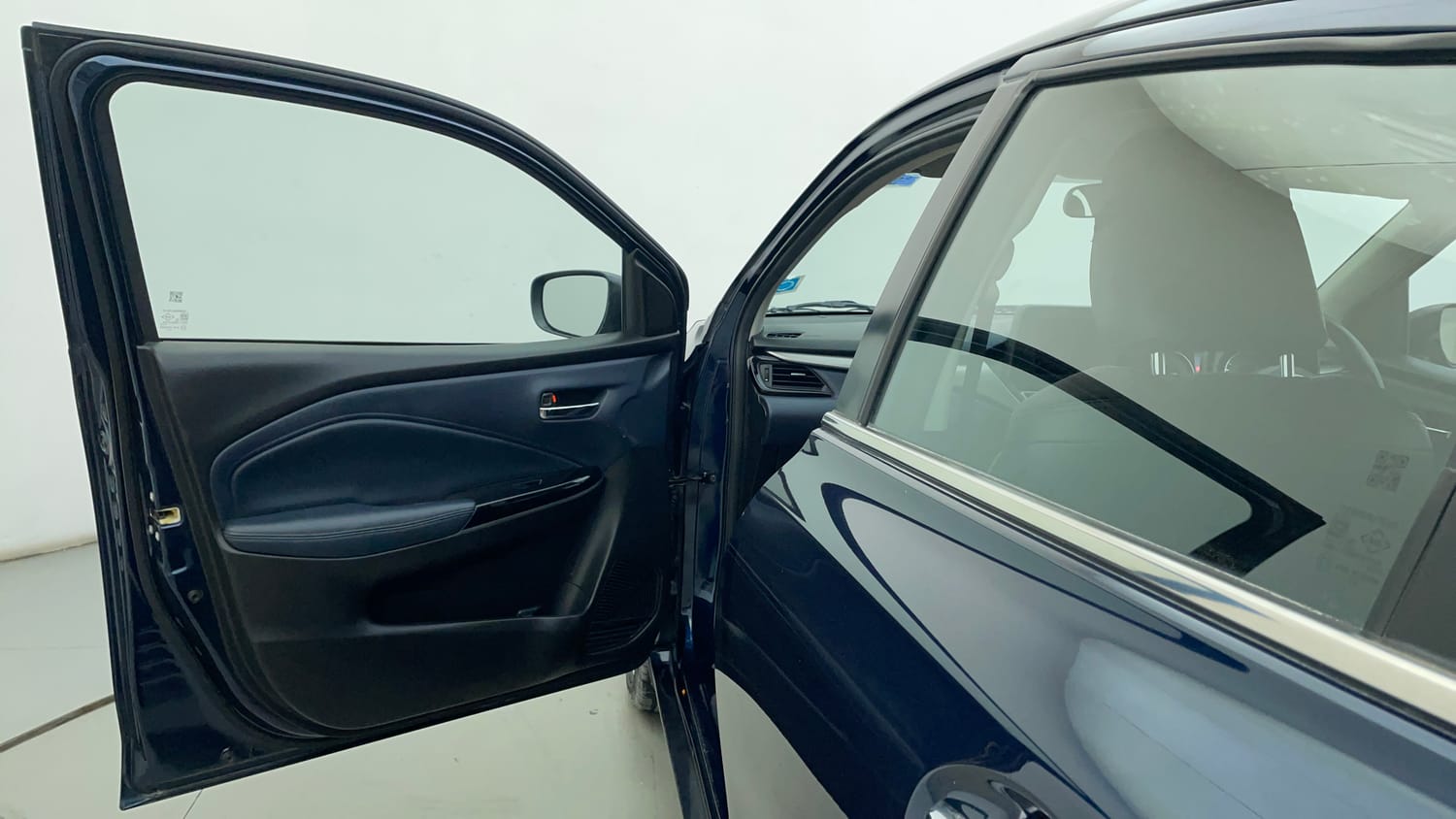 Used 2024 Maruti Suzuki Baleno Zeta AGS Petrol Automatic interior LEFT FRONT DOOR OPEN VIEW