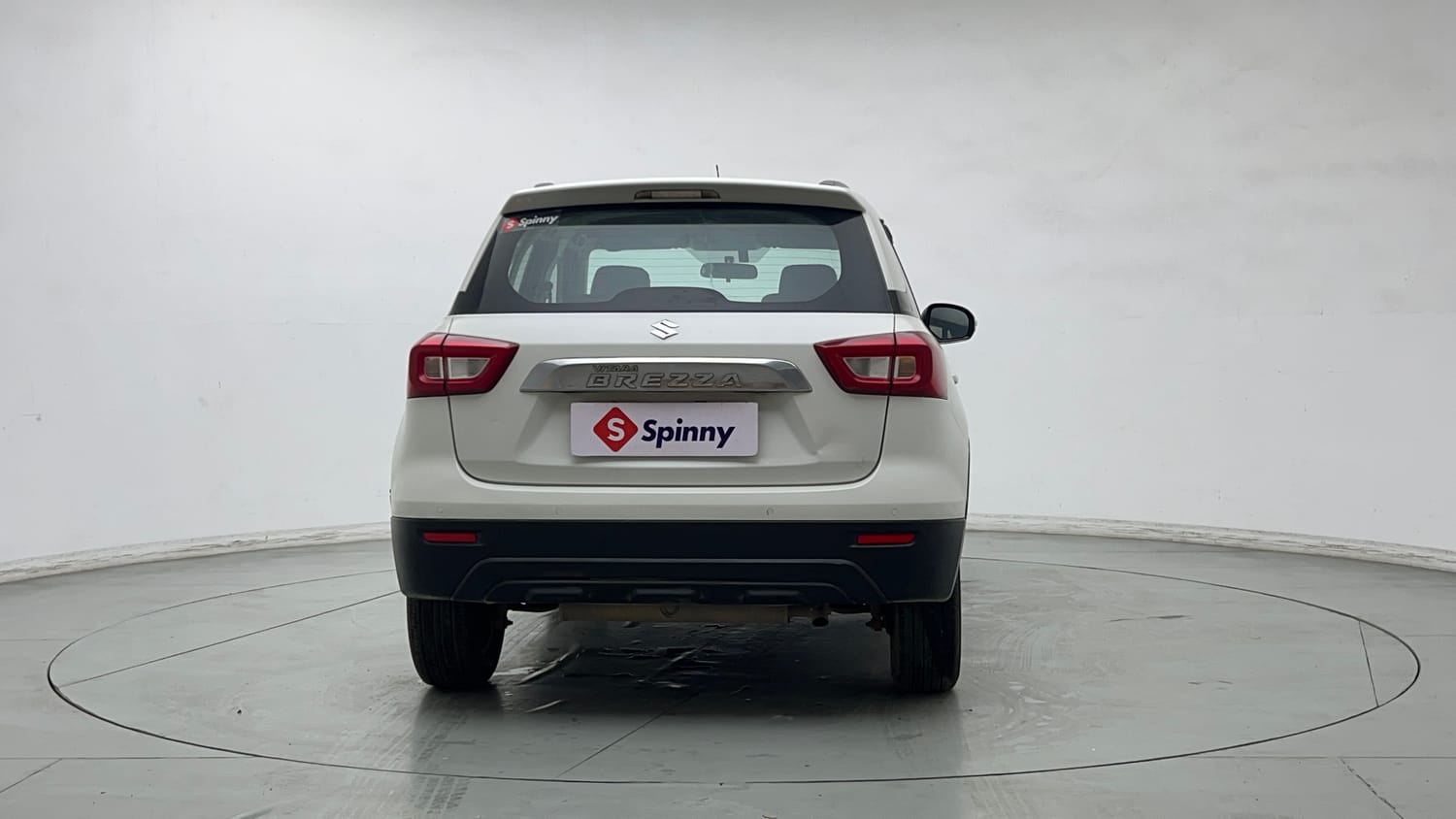 Used 2021 maruti-suzuki Vitara Brezza VXi Petrol Manual exterior BACK VIEW