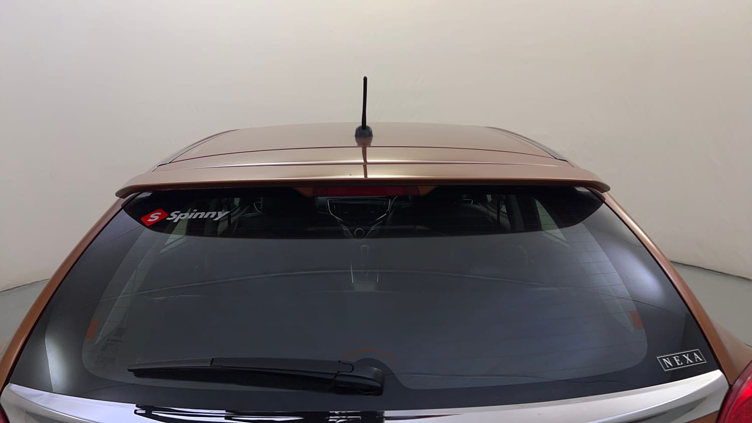 Used 2017 Maruti Suzuki Baleno Zeta 1.2 AT Petrol Automatic exterior BACK WINDSHIELD VIEW
