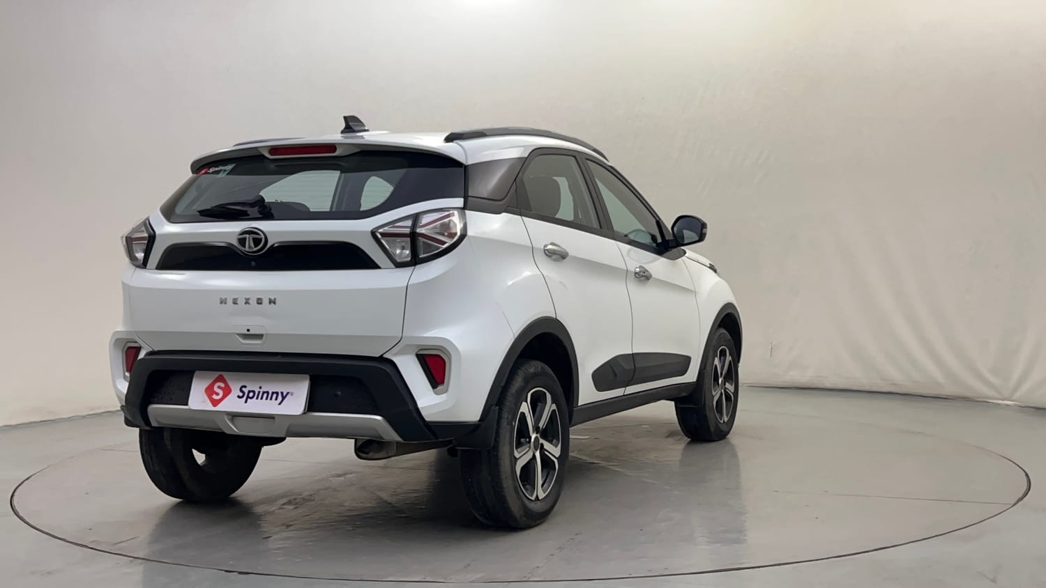 Used 2023 Tata Nexon XZA Plus Petrol Automatic exterior RIGHT REAR CORNER VIEW