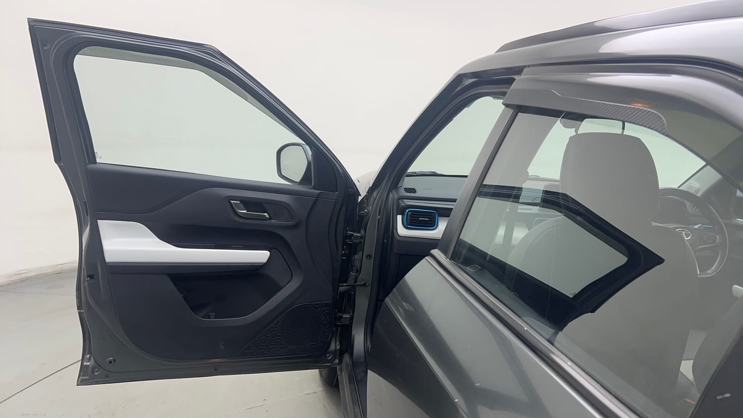 Used 2023 Tata Punch Creative AMT Petrol Automatic interior LEFT FRONT DOOR OPEN VIEW