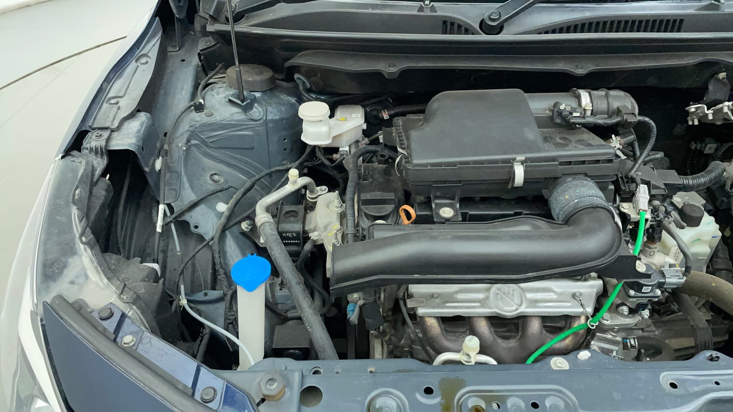 Used 2024 Maruti Suzuki Baleno Zeta AGS Petrol Automatic engine ENGINE RIGHT SIDE VIEW