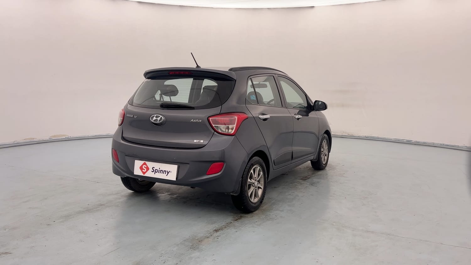 Used 2016 Hyundai Grand i10 Asta 1.2 Kappa VTVT (O) Petrol Manual exterior LEFT REAR CORNER VIEW