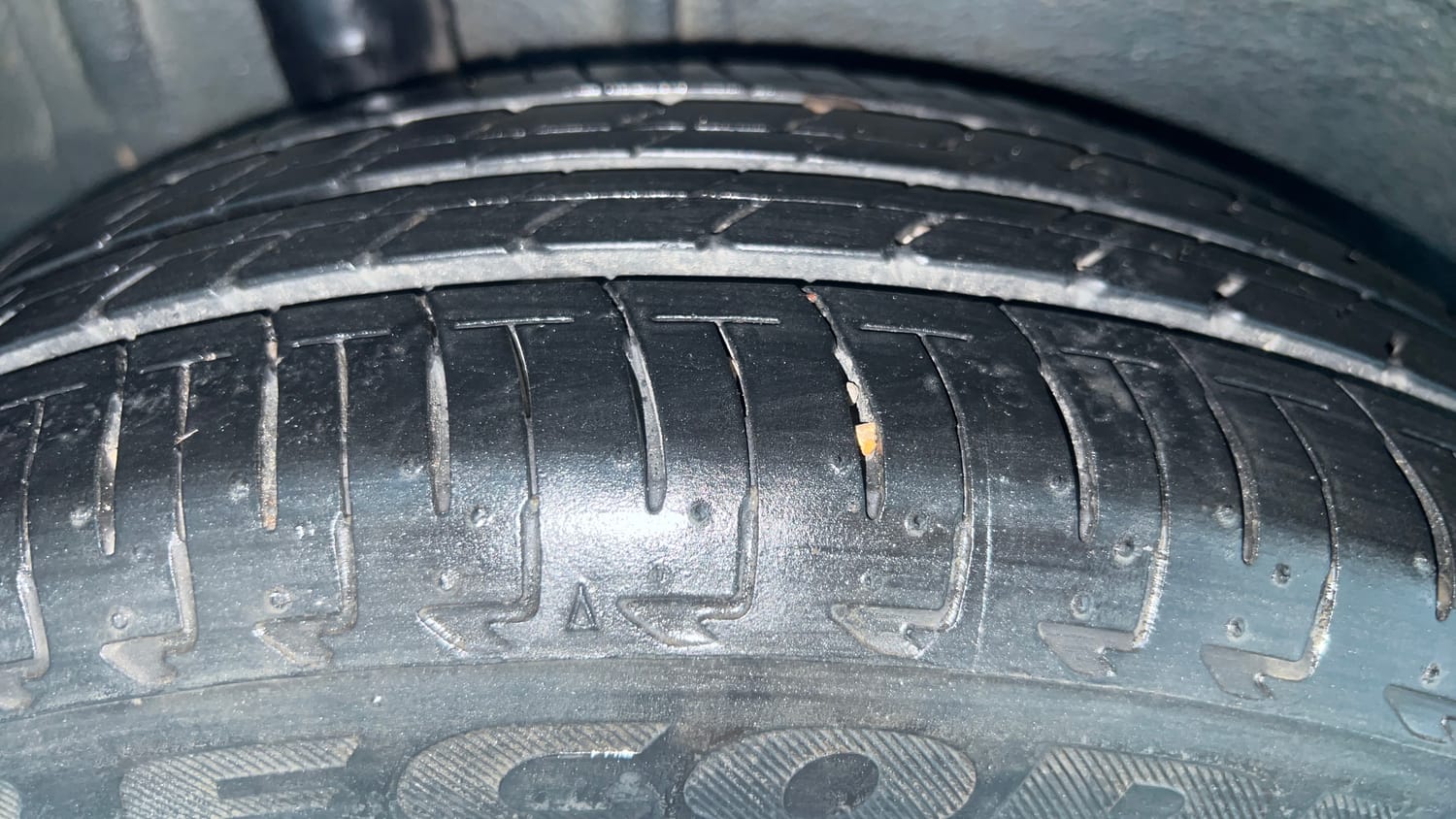 Used 2024 Maruti Suzuki Ignis Sigma 1.2 MT Petrol Manual tyres RIGHT REAR TYRE TREAD VIEW