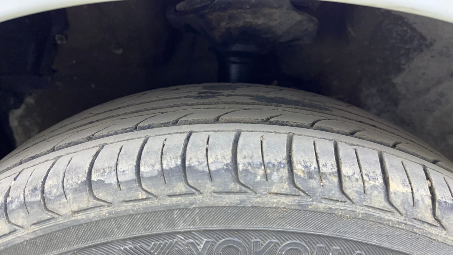 Used 2018 Maruti Suzuki Celerio ZXi (O) AMT Petrol Automatic tyres LEFT FRONT TYRE TREAD VIEW