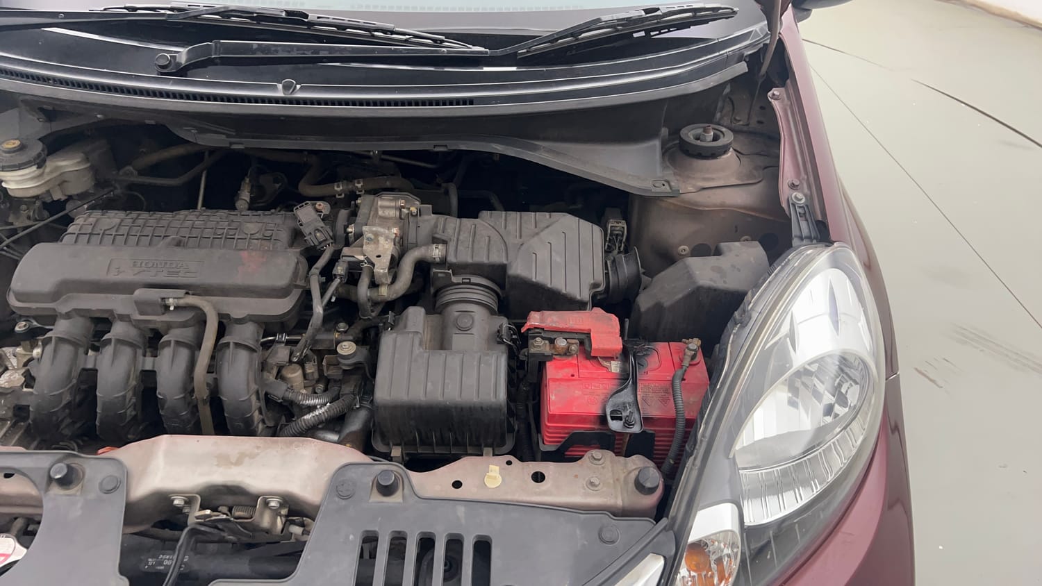Used 2017 Honda Amaze 1.2 S i-VTEC Petrol Manual engine ENGINE LEFT SIDE VIEW