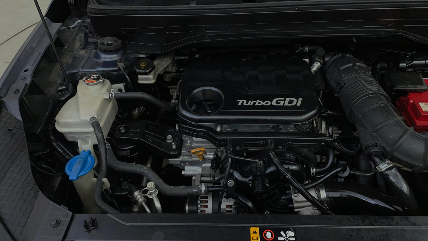 Used 2019 Hyundai Venue SX Plus 1.0 Turbo DCT Petrol Automatic engine ENGINE RIGHT SIDE VIEW
