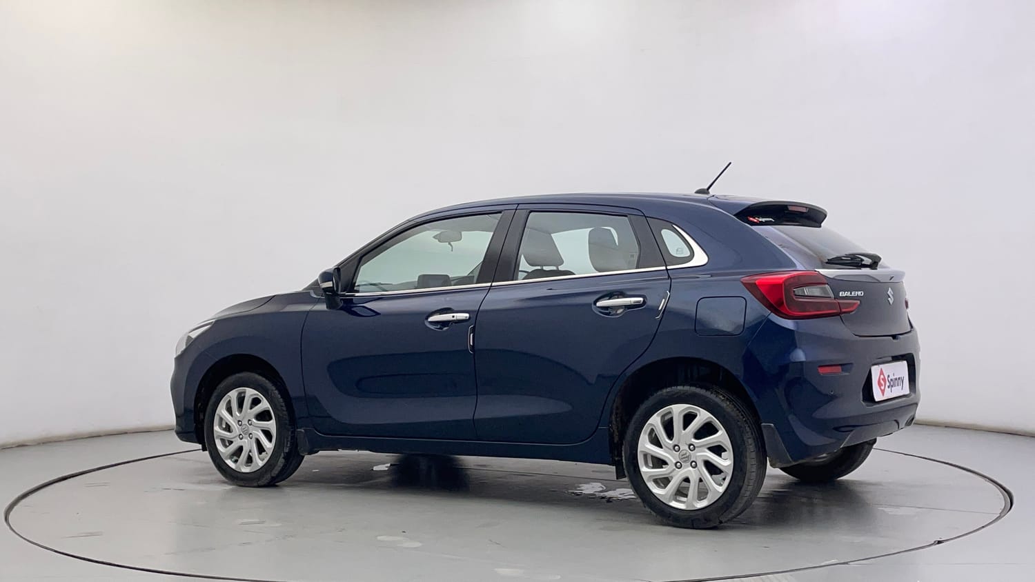 Used 2024 Maruti Suzuki Baleno Zeta AGS Petrol Automatic exterior LEFT REAR CORNER VIEW