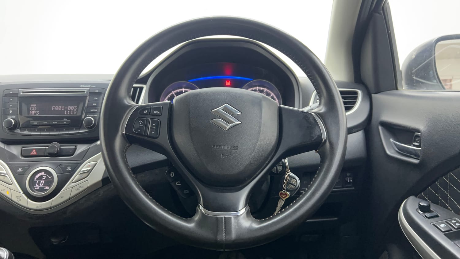 Used 2017 Maruti Suzuki Baleno Delta 1.2 Petrol Manual interior STEERING VIEW