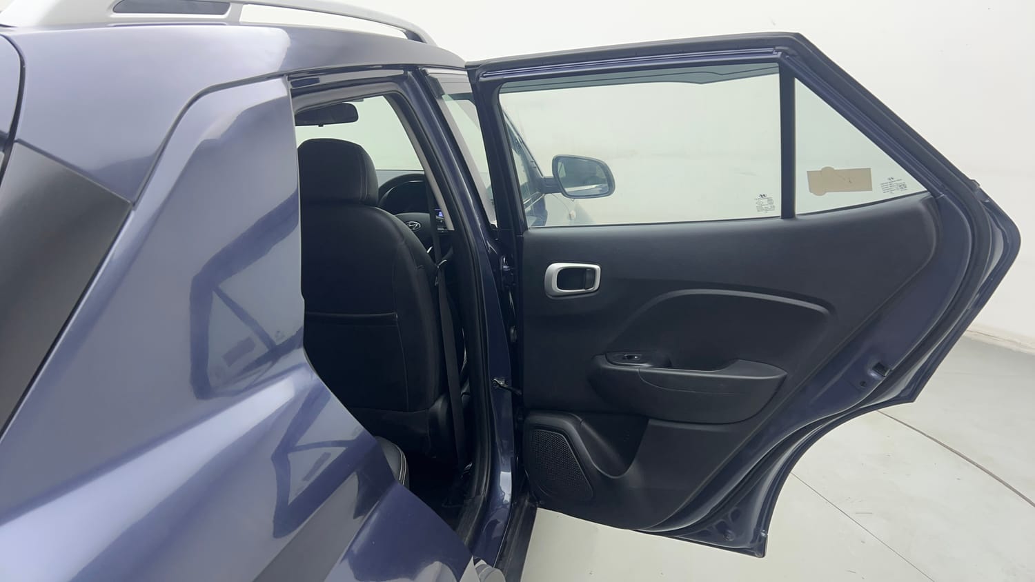 Used 2020 Hyundai Venue S 1.0 Turbo DCT Petrol Automatic interior RIGHT REAR DOOR OPEN VIEW