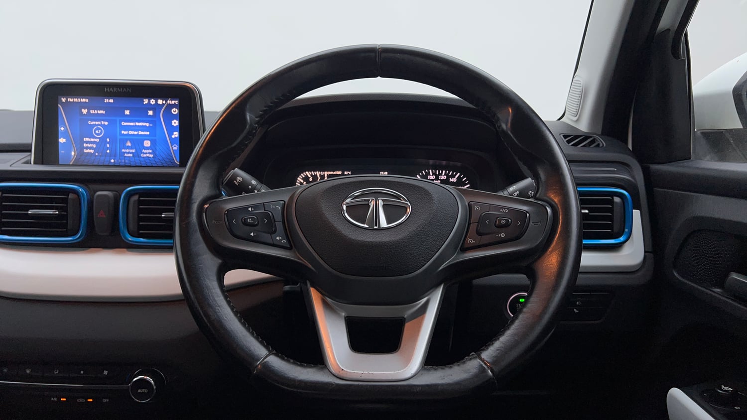 Used 2023 Tata Punch Creative AMT Petrol Automatic interior STEERING VIEW
