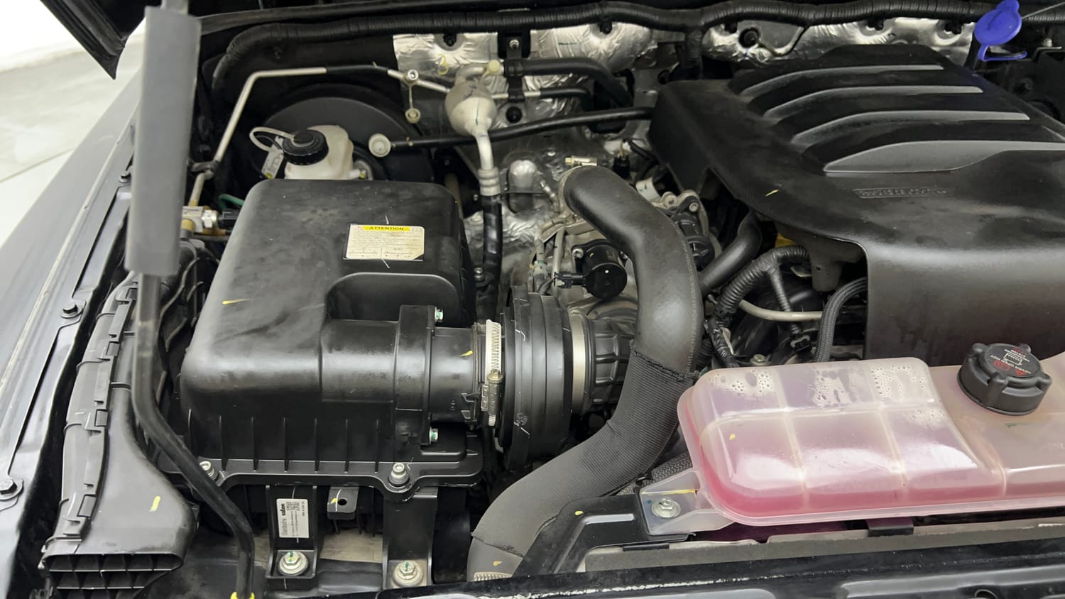 Used 2024 Mahindra Thar LX Hard Top Petrol AT RWD Petrol Automatic engine ENGINE RIGHT SIDE VIEW
