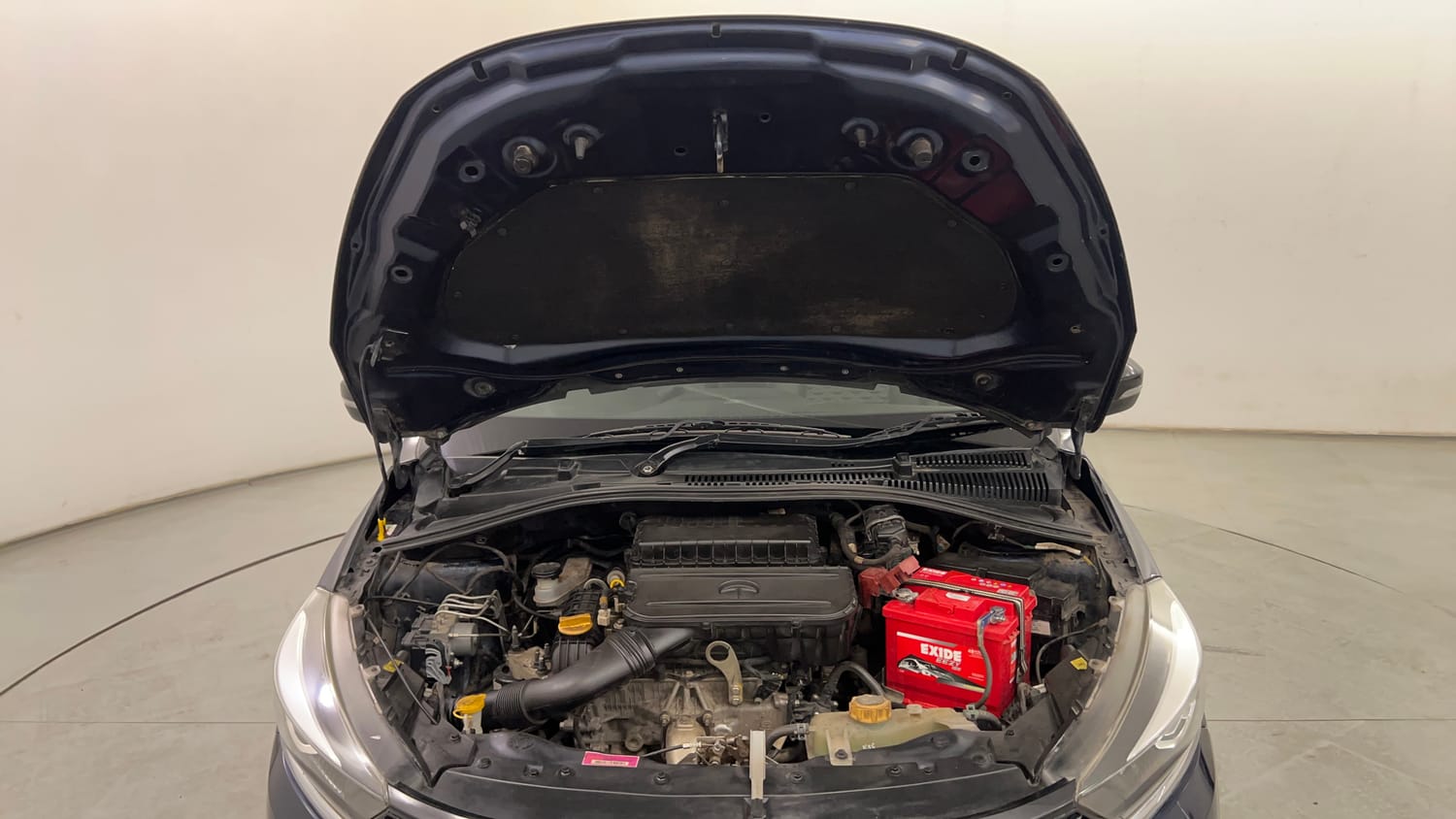 Used 2022 Tata Tigor XZ Plus CNG Cng Manual engine ENGINE & BONNET OPEN FRONT VIEW