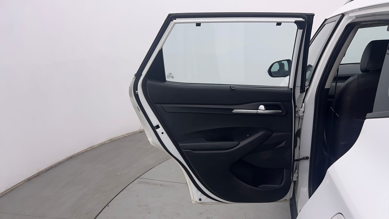 Used 2019 Kia Seltos HTK Plus AT 1.5 Diesel Diesel Automatic interior LEFT REAR DOOR OPEN VIEW