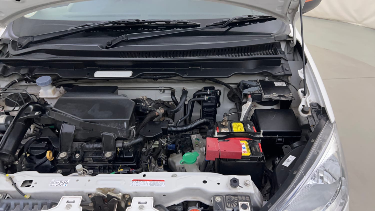 Used 2024 Maruti Suzuki Alto K10 VXi Plus AGS Petrol Automatic engine ENGINE LEFT SIDE HINGE & APRON VIEW