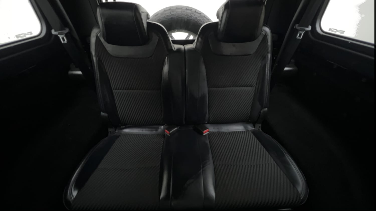 Used 2024 Mahindra Thar LX Hard Top Petrol AT RWD Petrol Automatic interior REAR SEAT CONDITION VIEW