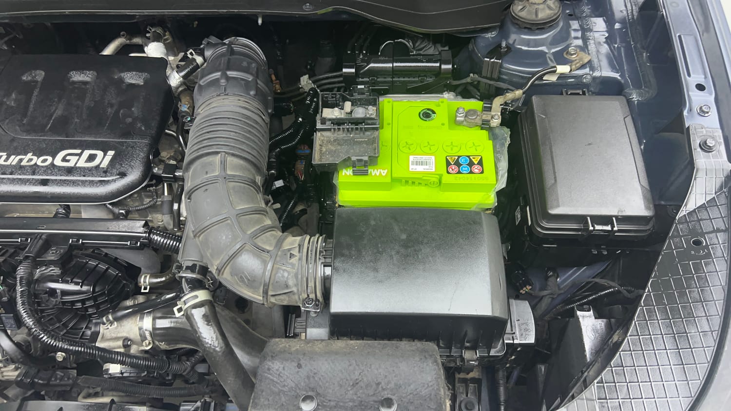 Used 2020 Hyundai Venue S 1.0 Turbo DCT Petrol Automatic engine ENGINE LEFT SIDE VIEW