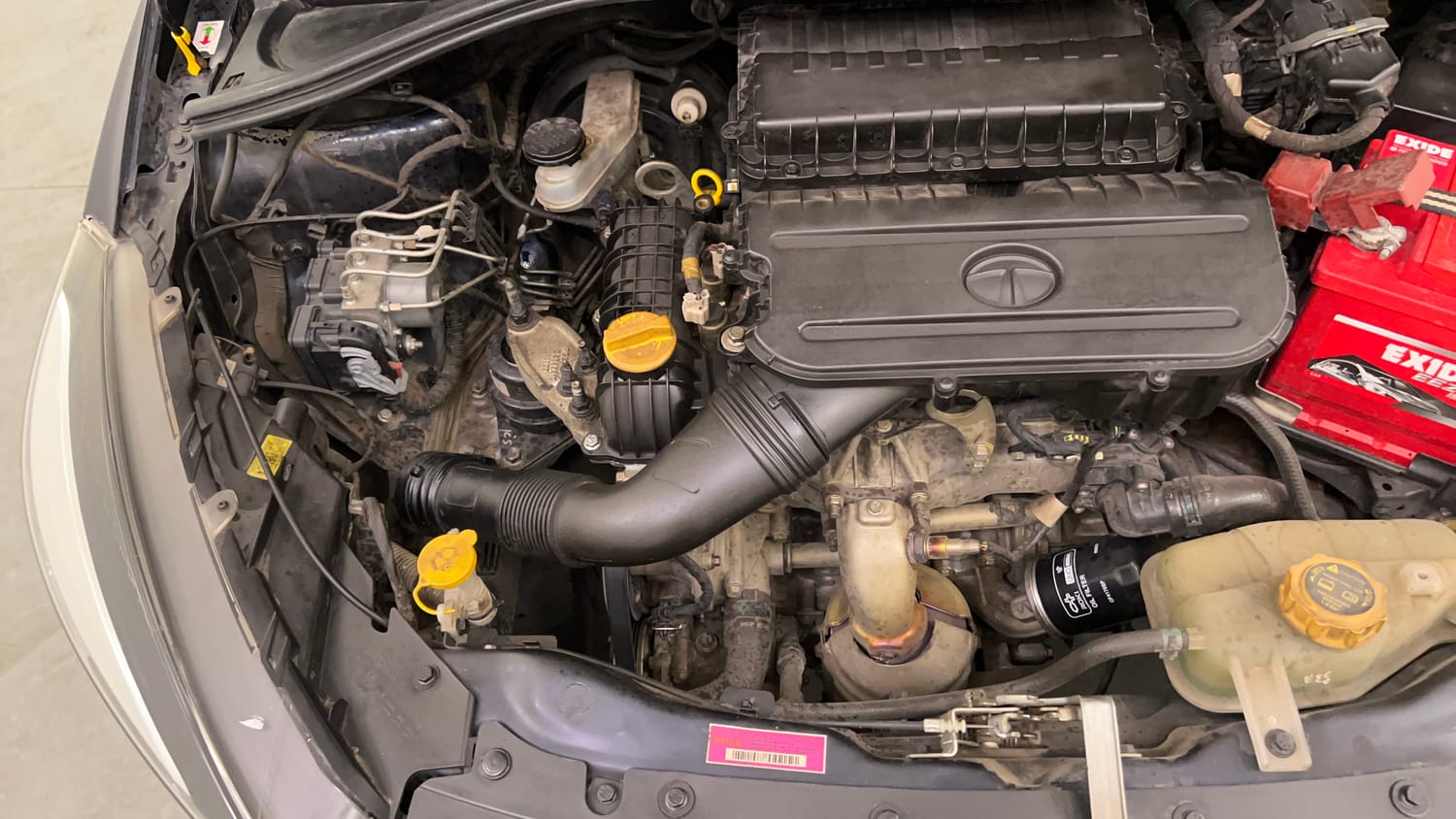 Used 2022 Tata Tigor XZ Plus CNG Cng Manual engine ENGINE RIGHT SIDE VIEW
