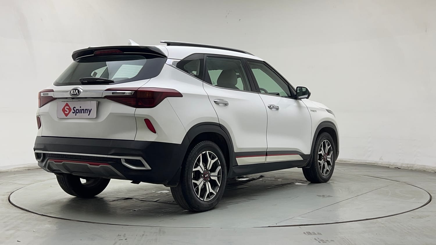 Used 2019 kia Seltos GTX Plus DCT 1.4 Petrol Automatic exterior RIGHT REAR CORNER VIEW