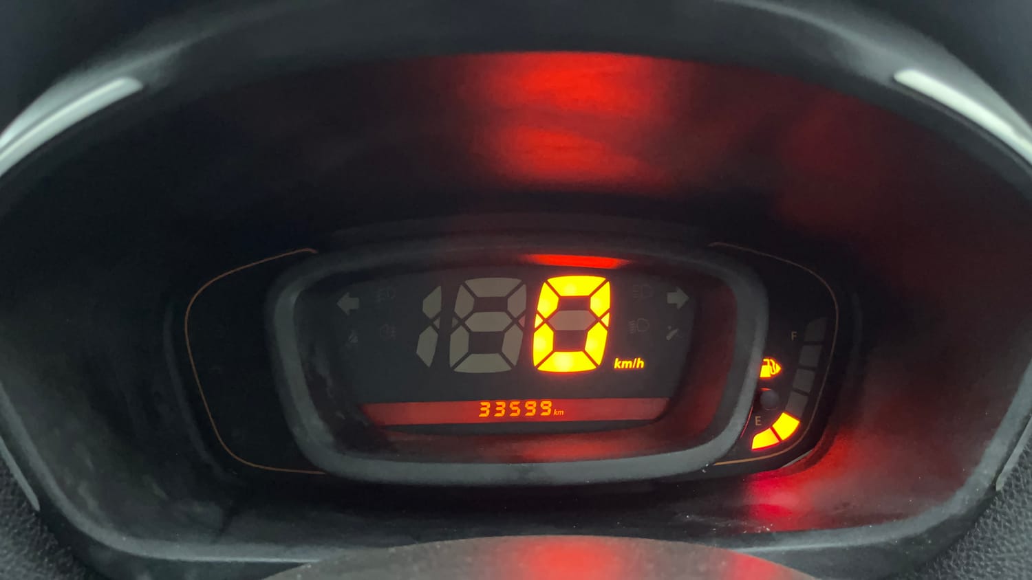 Used 2018 Renault Kwid CLIMBER 1.0 Petrol Manual interior CLUSTERMETER VIEW
