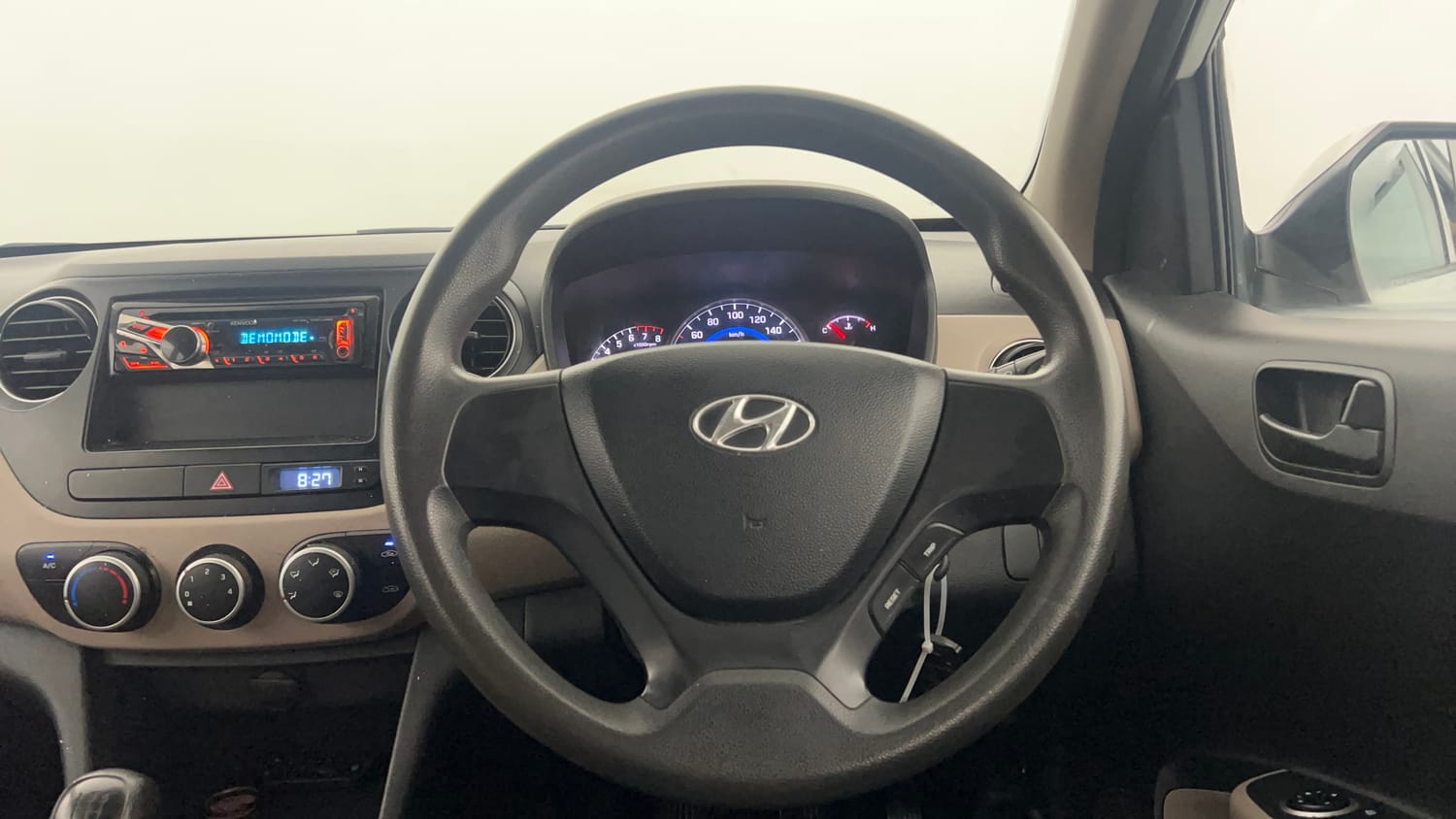 Used 2014 Hyundai Grand i10 Magna 1.2 Kappa VTVT Petrol Manual interior STEERING VIEW