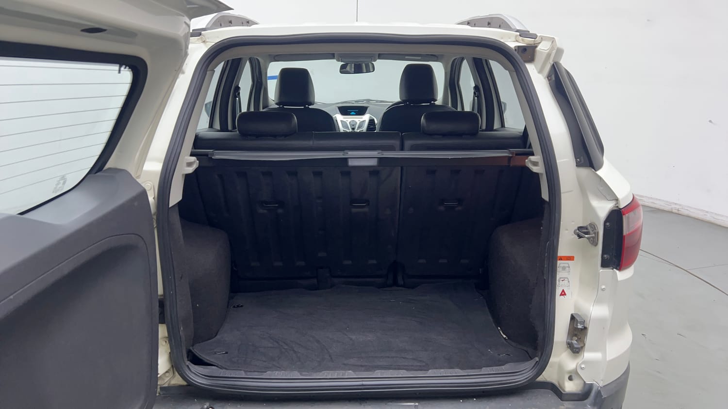 Used 2014 Ford EcoSport Titanium 1.0 Ecoboost (Opt) Petrol Manual interior DICKY INSIDE VIEW