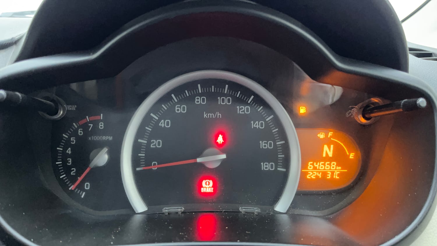 Used 2018 Maruti Suzuki Celerio ZXi (O) AMT Petrol Automatic interior CLUSTERMETER VIEW