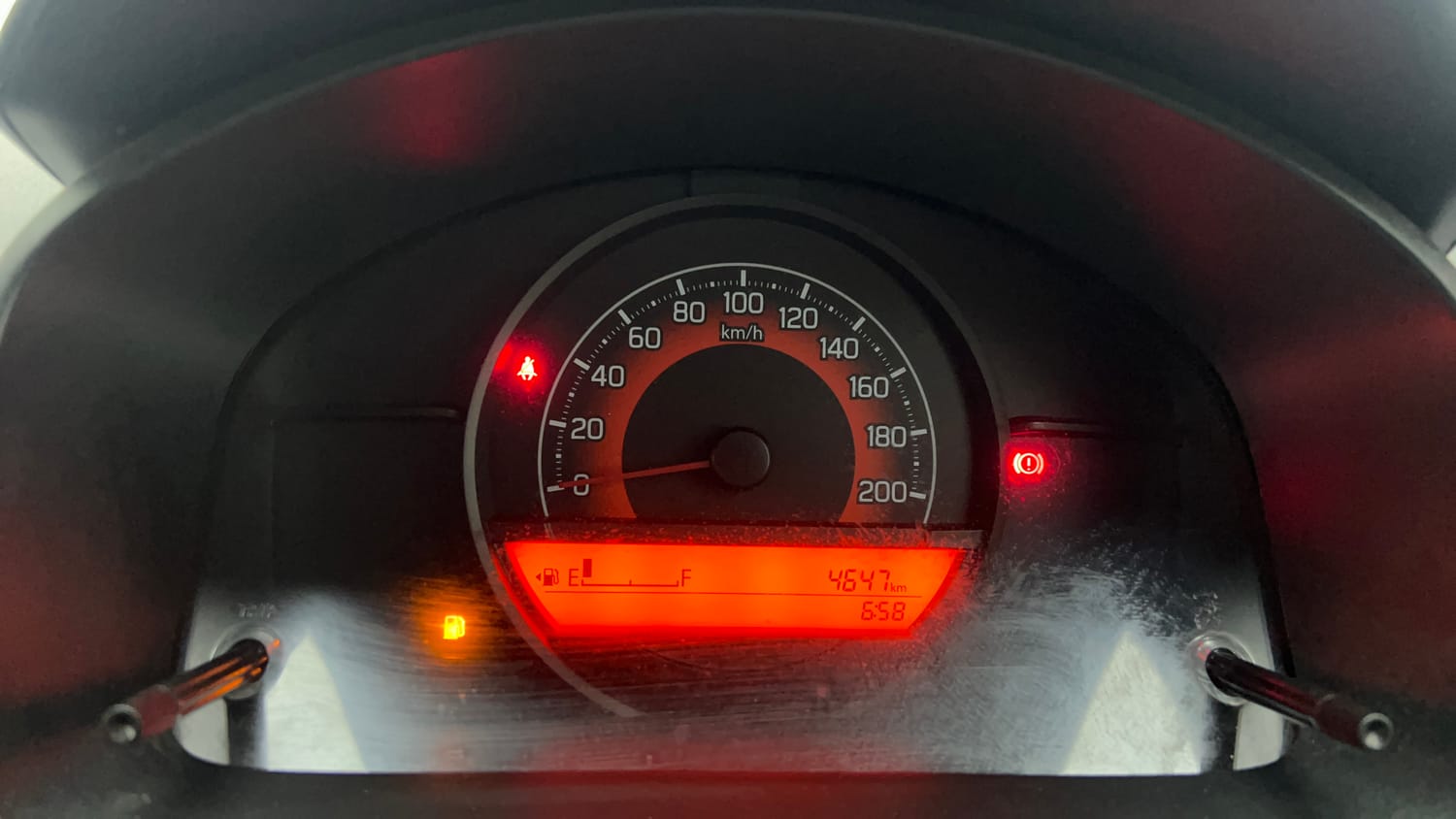 Used 2024 Maruti Suzuki Ignis Sigma 1.2 MT Petrol Manual interior CLUSTERMETER VIEW