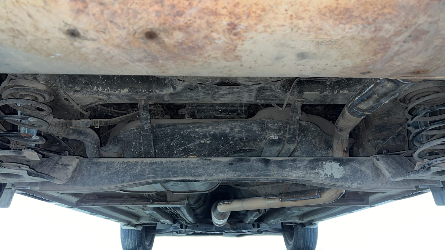 Used 2019 kia Seltos GTX Plus DCT 1.4 Petrol Automatic extra REAR UNDERBODY VIEW (TAKEN FROM REAR)