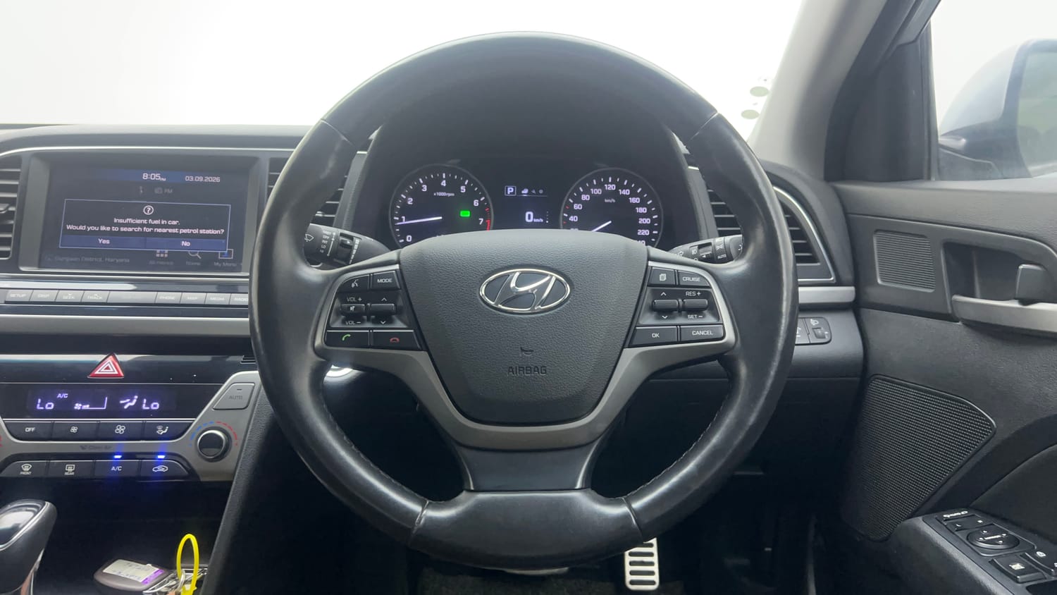 Used 2019 Hyundai Elantra 2.0 SX (O) AT Petrol Automatic interior STEERING VIEW
