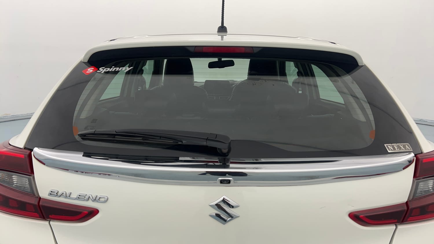 Used 2024 Maruti Suzuki Baleno Alpha MT Petrol Manual exterior BACK WINDSHIELD VIEW