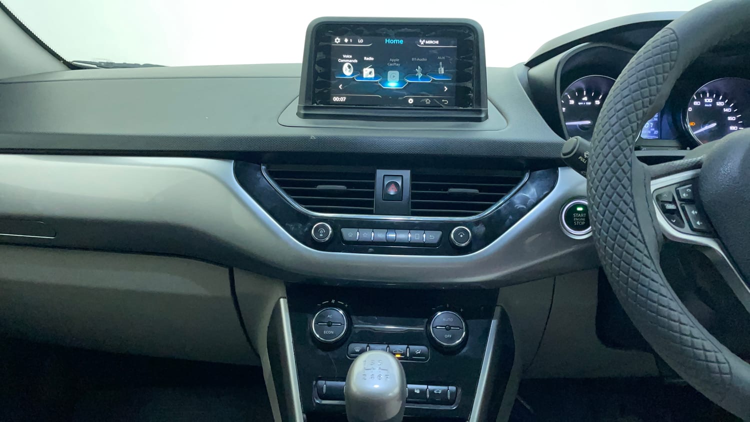 Used 2018 Tata Nexon XZ Plus Diesel Diesel Manual interior MUSIC SYSTEM & AC CONTROL VIEW