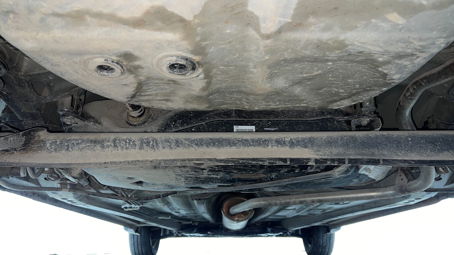 Used 2023 Maruti Suzuki Wagon R VXI 1.0 Petrol Manual extra REAR UNDERBODY VIEW (TAKEN FROM REAR)