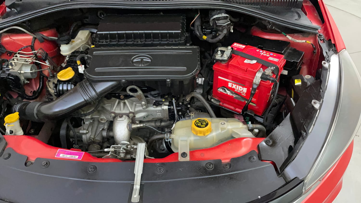 Used 2021 Tata Tiago XZA Plus Petrol Automatic engine ENGINE LEFT SIDE VIEW