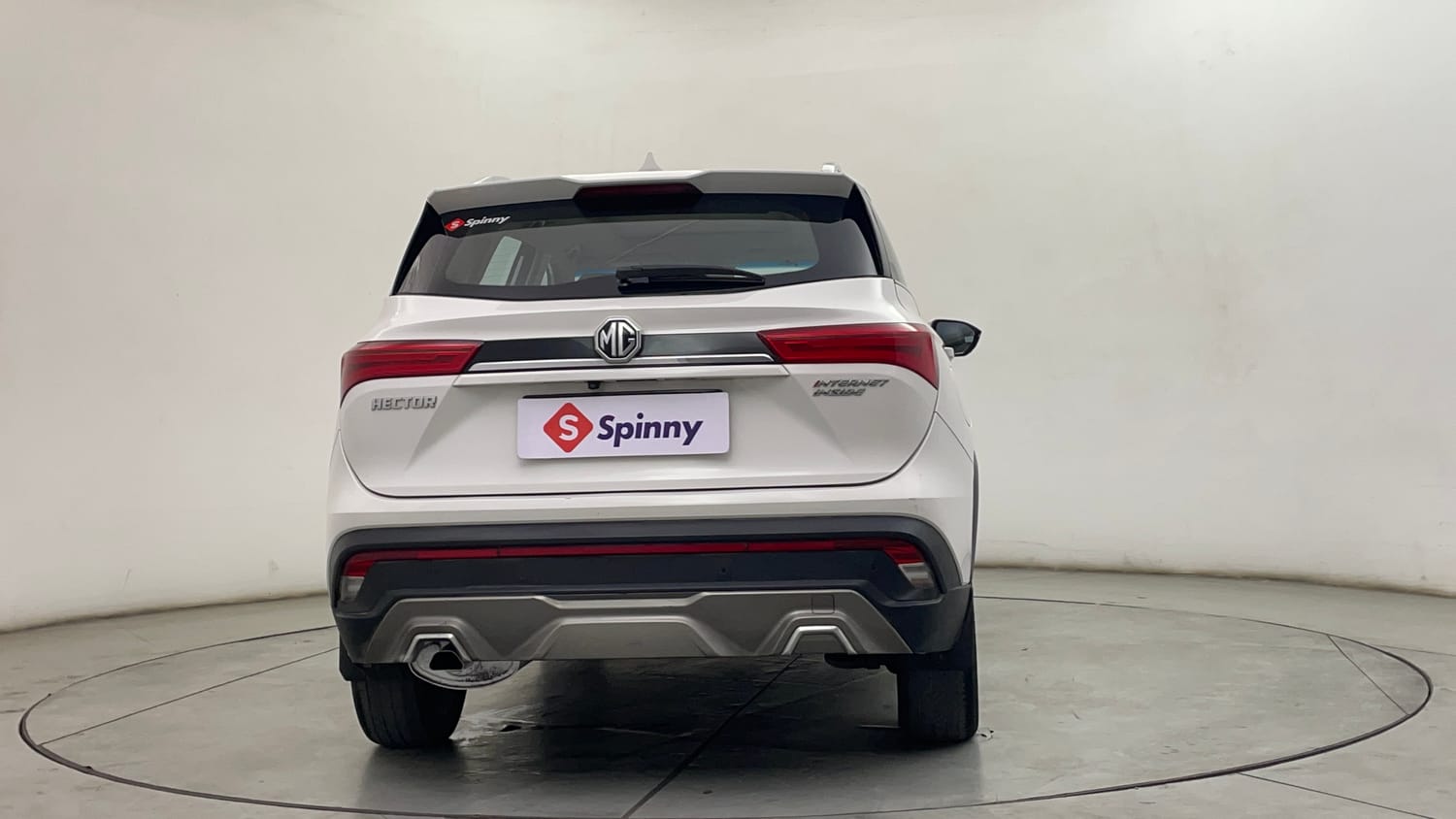 Used 2021 MG Motors Hector Sharp 1.5 Petrol CVT Petrol Automatic exterior BACK VIEW