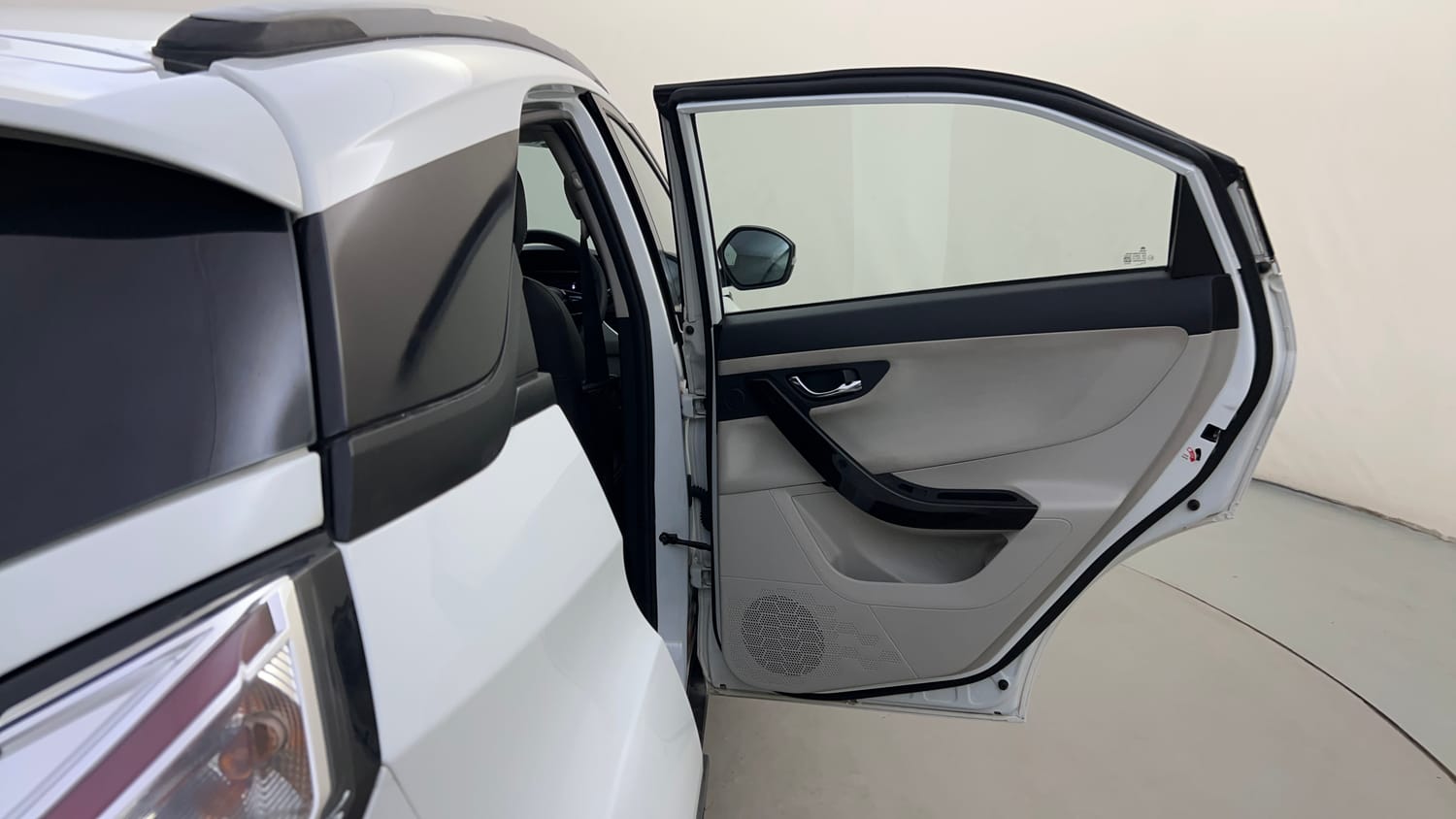 Used 2023 Tata Nexon XZA Plus Petrol Automatic interior RIGHT REAR DOOR OPEN VIEW