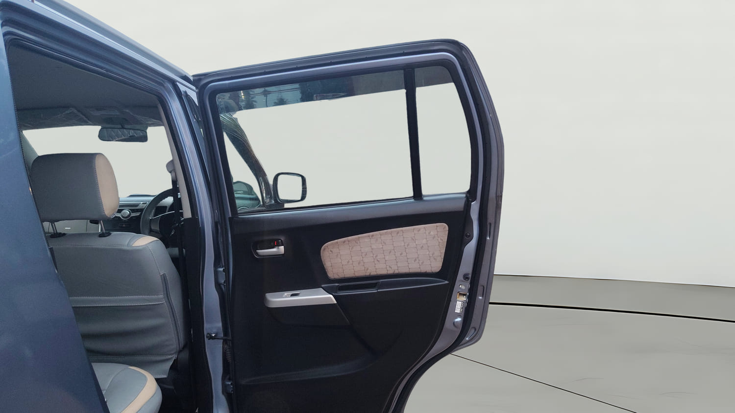 Used 2016 Maruti Suzuki Wagon R 1.0 VXI AMT Petrol Automatic interior RIGHT REAR DOOR OPEN VIEW