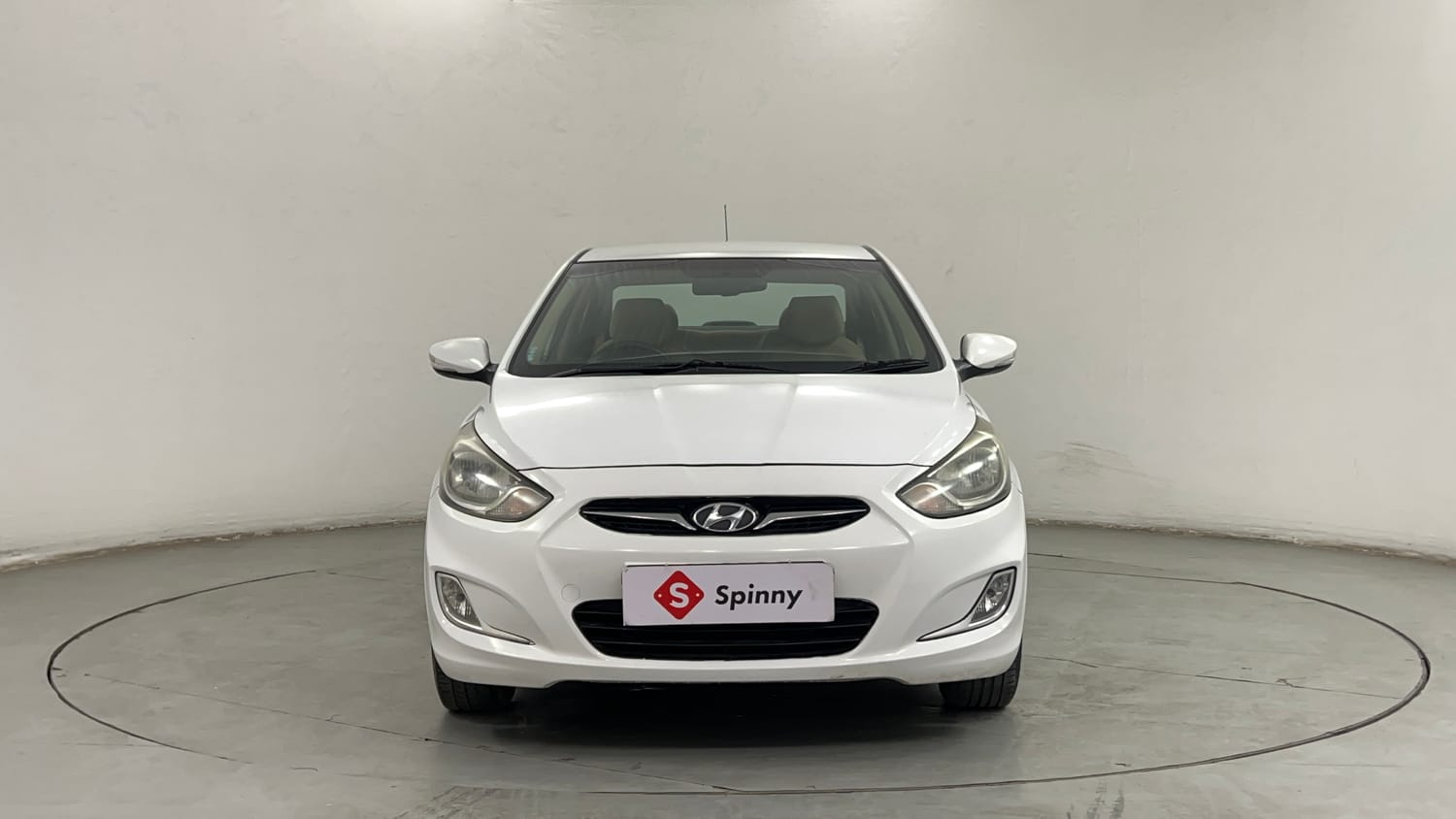 Used 2013 Hyundai Verna Fluidic 1.6 VTVT SX Petrol Manual exterior FRONT VIEW