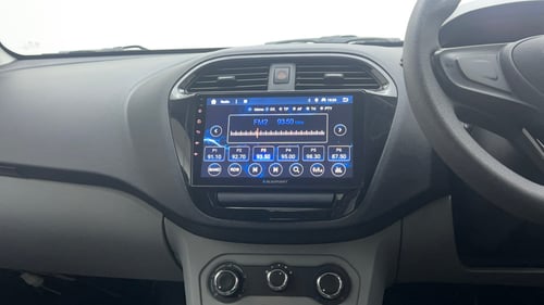 Used 2024 Tata Tiago XE Petrol Manual interior MUSIC SYSTEM & AC CONTROL VIEW