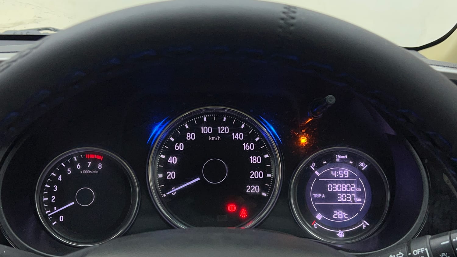 Used 2022 Honda City 4th Generation V Petrol Petrol Manual interior CLUSTERMETER VIEW