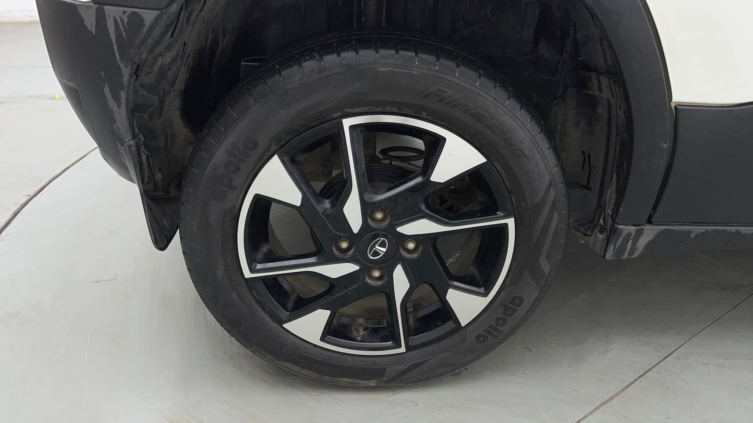 Used 2023 Tata Punch Creative AMT Petrol Automatic tyres RIGHT REAR TYRE RIM VIEW