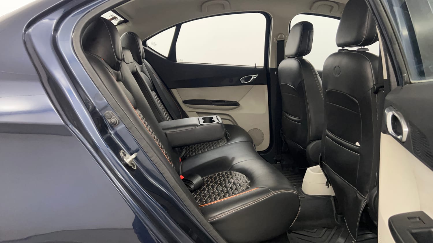 Used 2022 Tata Tigor XZ Plus CNG Cng Manual interior RIGHT SIDE REAR DOOR CABIN VIEW