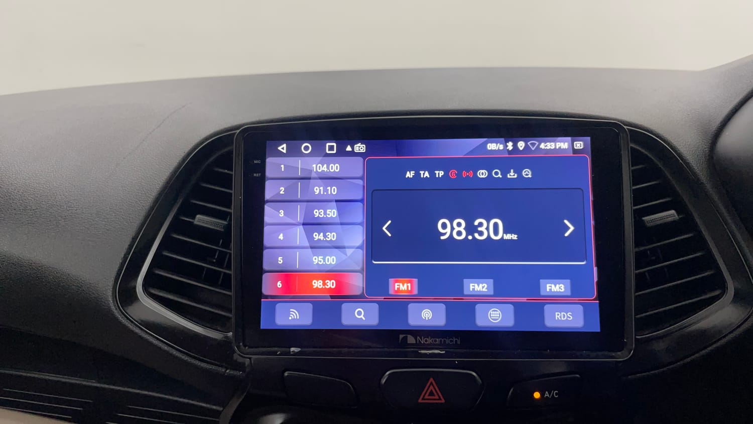 Used 2021 Hyundai Santro Magna Petrol Manual interior MUSIC SYSTEM & AC CONTROL VIEW