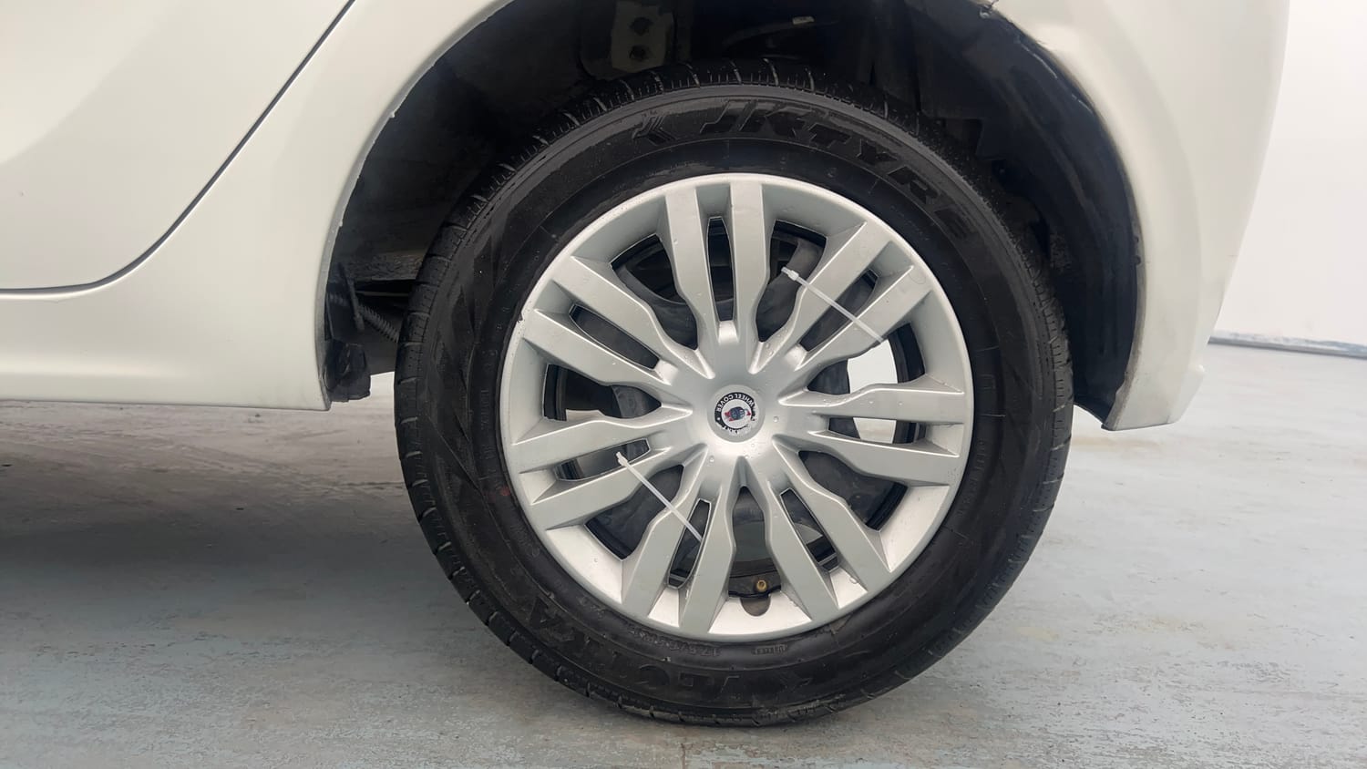 Used 2022 Tata Tiago XZ Petrol Manual tyres LEFT REAR TYRE RIM VIEW