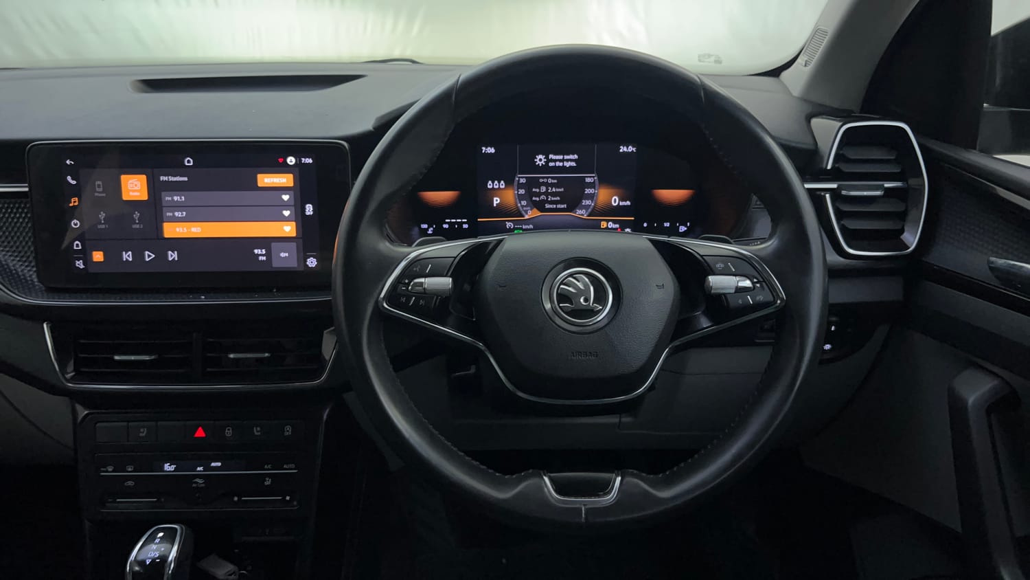 Used 2024 Skoda Kushaq Style 1.5L TSI DSG Petrol Automatic interior STEERING VIEW